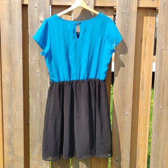 PRETTY Ricki's Colour Blocking Dress Women's Size 8 BNWT With Flaws - Picture 5 of 11